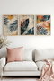 Wallity Huhu468 - Set de 3 Pinturas Decorativas en MDF de 35 x 50 cm